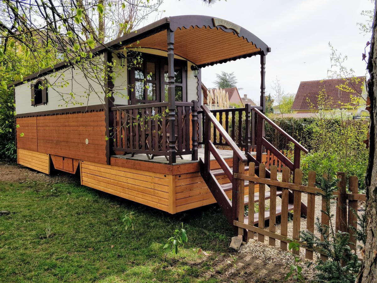 Roulotte Comtoise A Strasbourg Villa Buitenkant foto