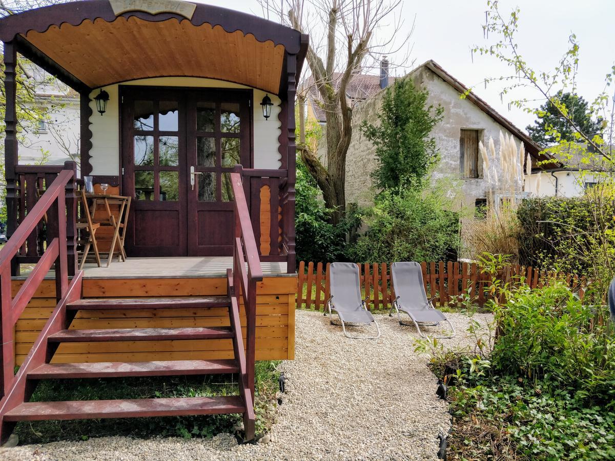 Roulotte Comtoise A Strasbourg Villa Buitenkant foto