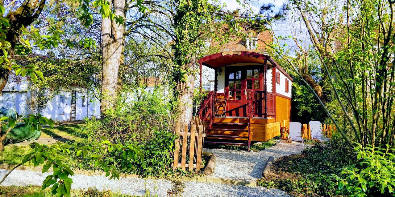 Roulotte Comtoise A Strasbourg Villa Buitenkant foto